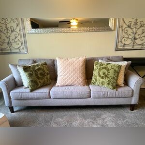 Grey Comfortable 3 seater couch